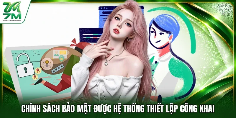 Chính sách bảo mật được hệ thống thiết lập công khai