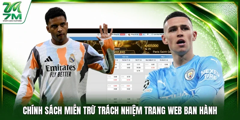 Chính sách miễn trừ trách nhiệm trang web ban hành