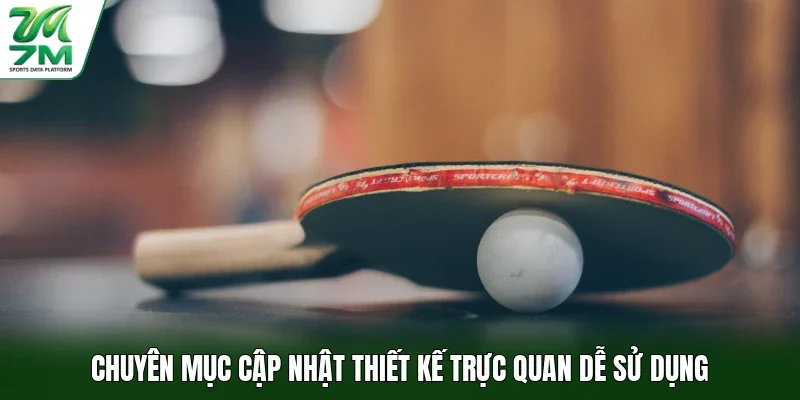 Chuyên mục cập nhật thiết kế trực quan dễ sử dụng