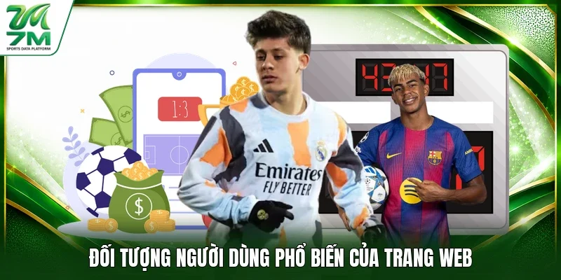 Đối tượng người dùng phổ biến của trang web