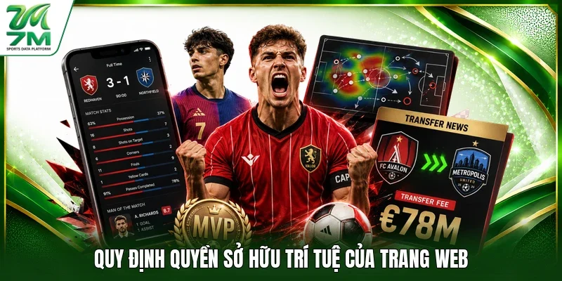 Quy định quyền sở hữu trí tuệ của trang web