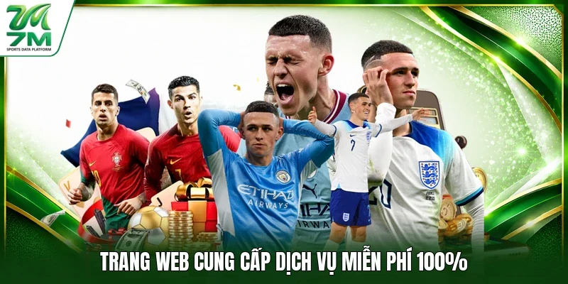 Trang web cung cấp dịch vụ miễn phí 100%
